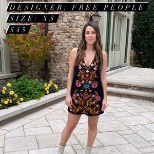 Free People Embroidered Dress